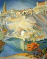 view of toledo 1912 Diego Rivera